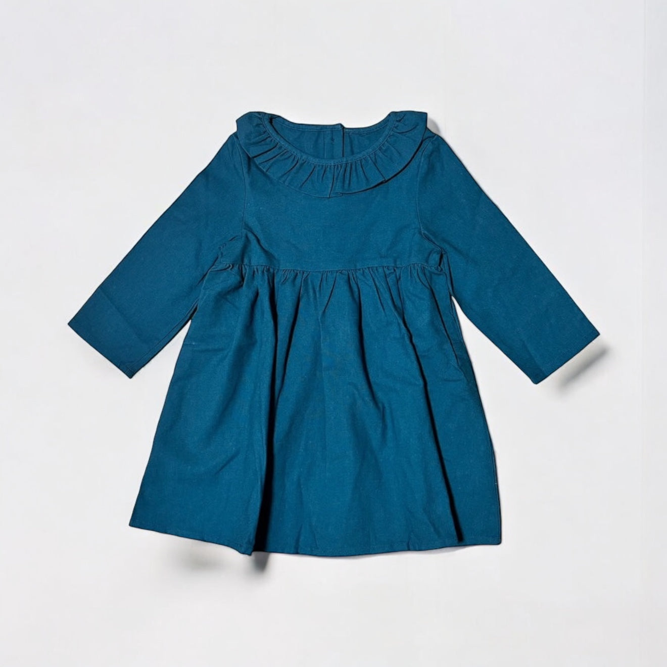 【マリンブルー110cmラスト1点!グリーン110cmラスト2点!】 Nostalgic Frill Kids One piece