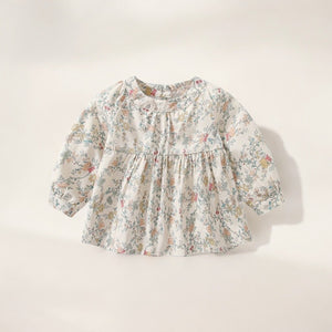 ふんわりシルエット女の子長袖トップス