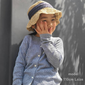 キッズレトロな春夏カーディガン