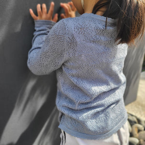 キッズレトロな春夏カーディガン