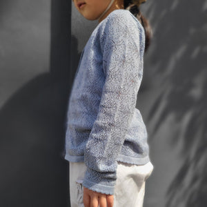 キッズレトロな春夏カーディガン