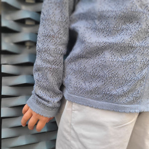 キッズレトロな春夏カーディガン