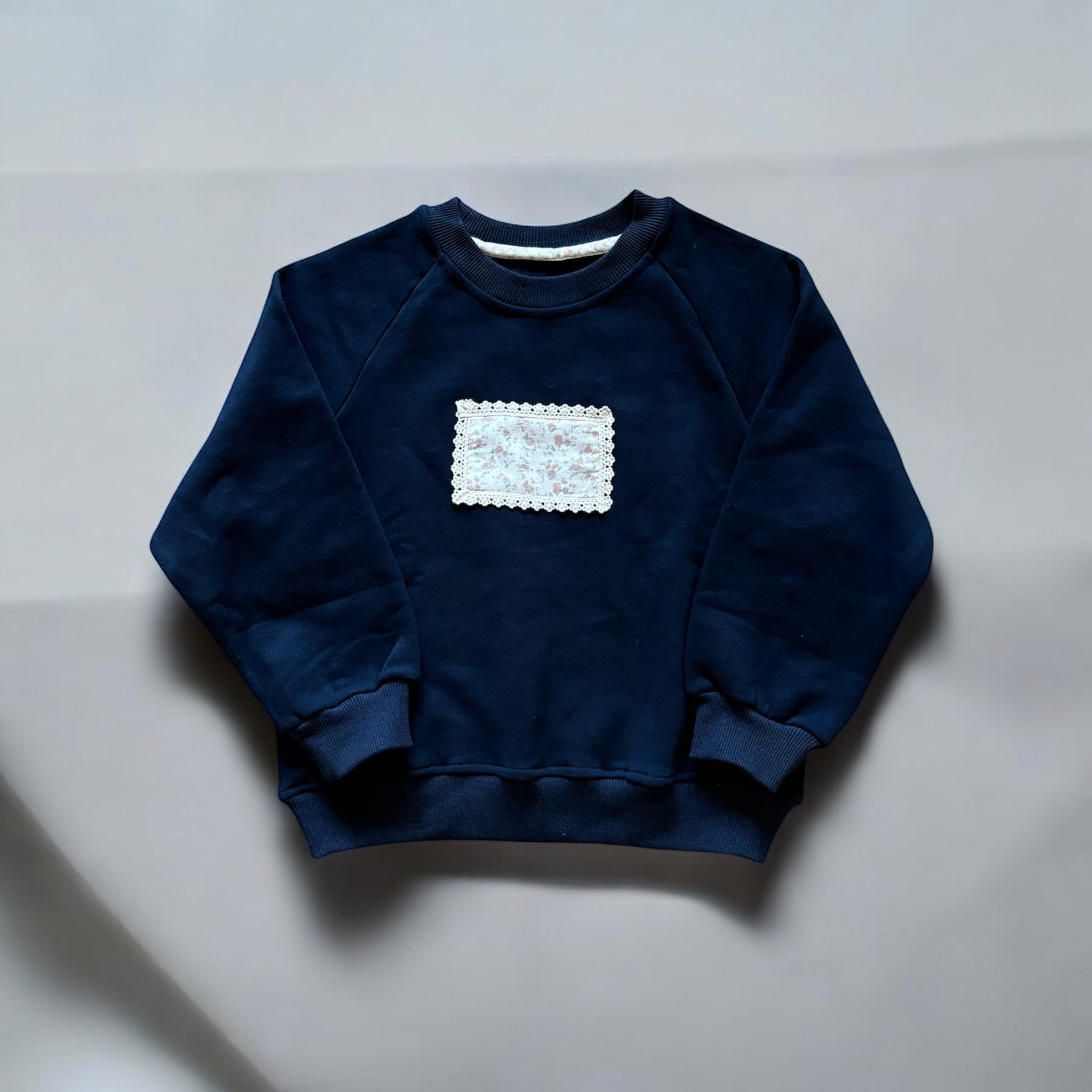 キッズ花柄トレーナー