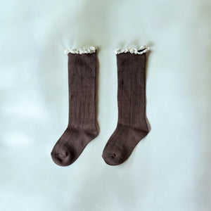 キッズフリル鍵編みソックス