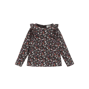 Molo黒色トップスブラウス