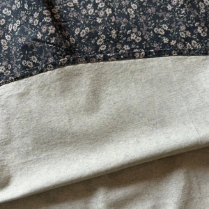 秋冬用のキッズ小花柄ワンピース