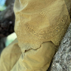 ノースリーブのレトロなキッズセットアップ