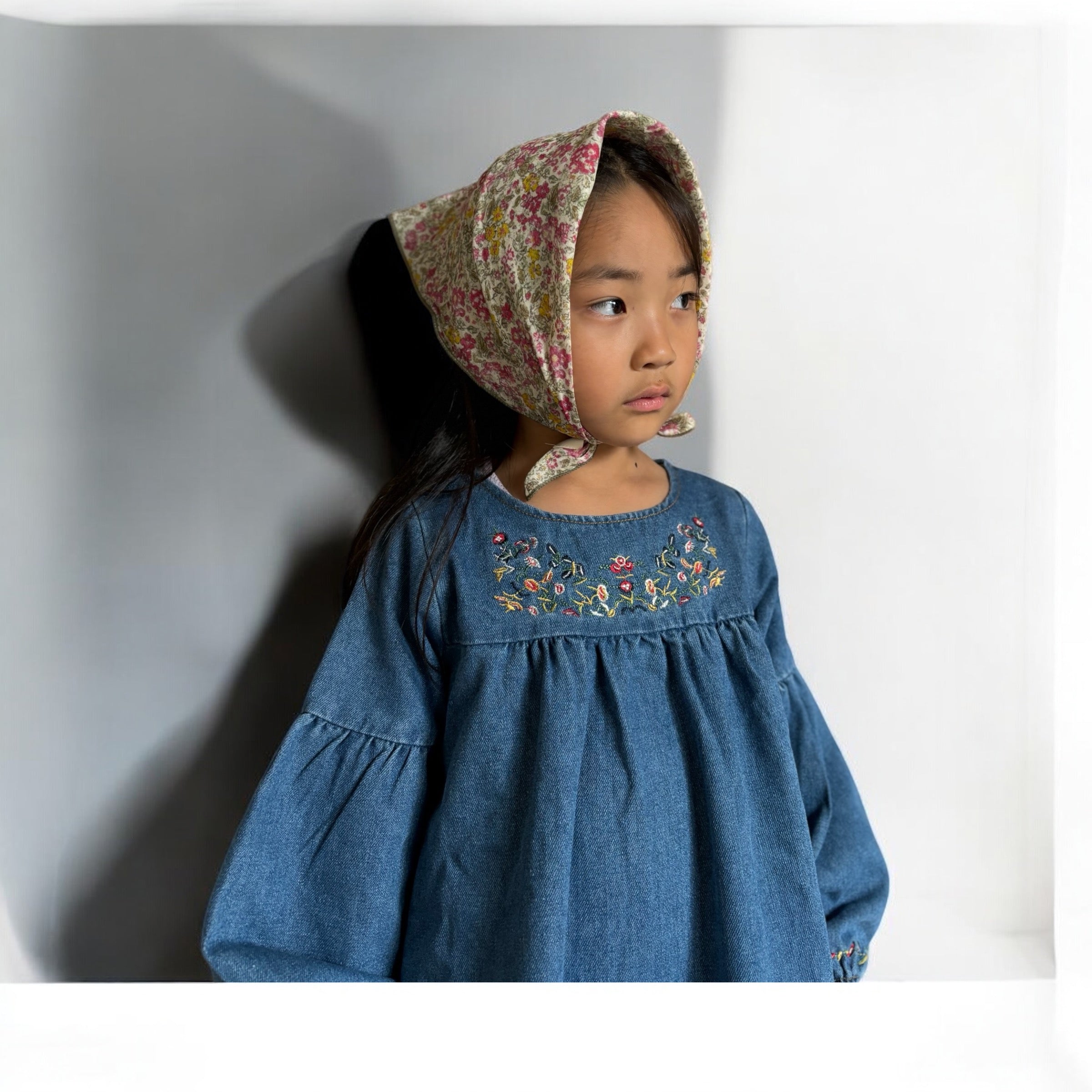 HED MAYNER ヘドメイナー　スカーフ　花柄　22AW y's エルメス HED MAYNER ヘドメイナー スカーフ 花柄 22AW y´s エルメス